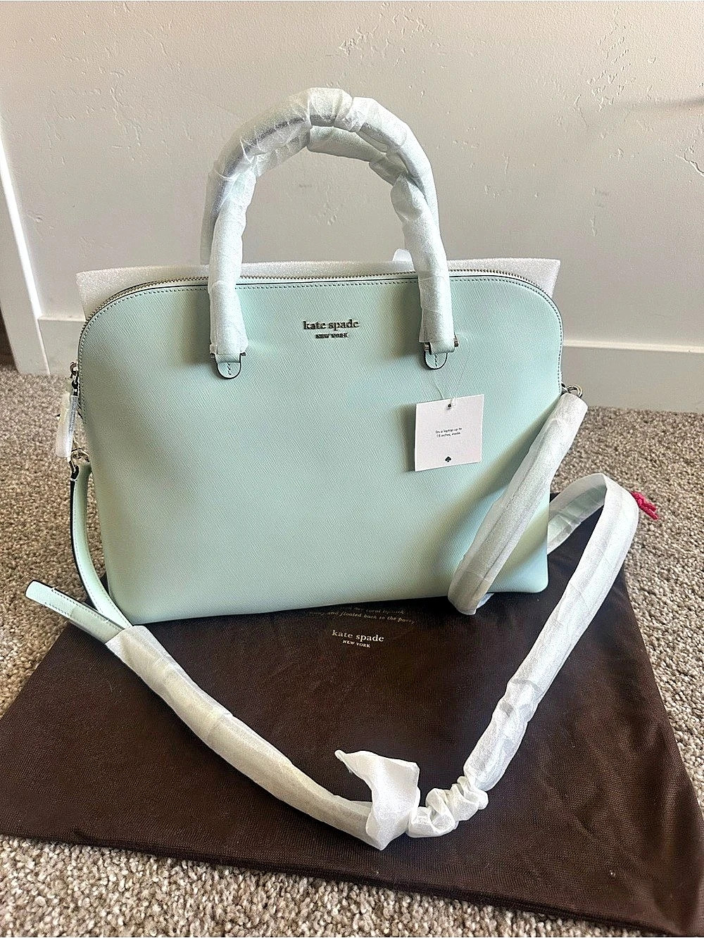 Kate Spade Spencer Universal Laptop Bag in Light Blue